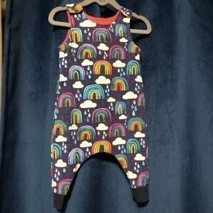 Boutique Rainbow Overalls